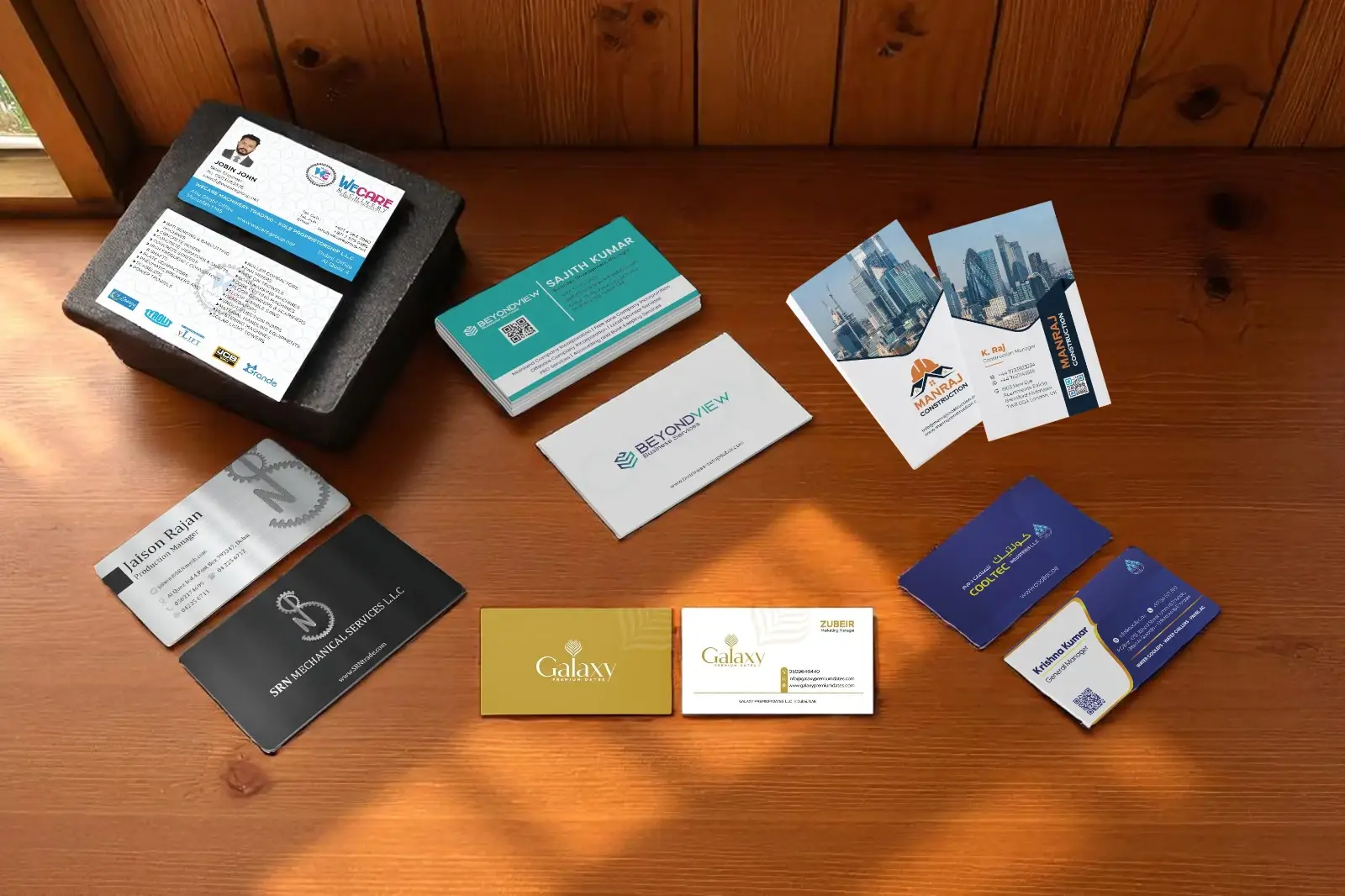 Business card designing agency UAE