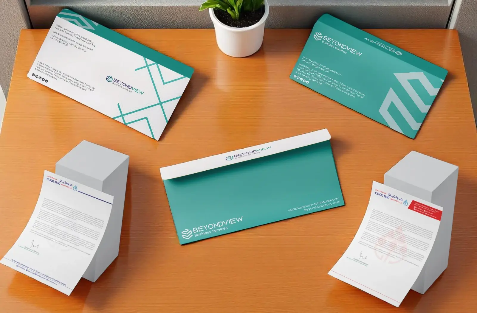 Letterhead designing agency uae