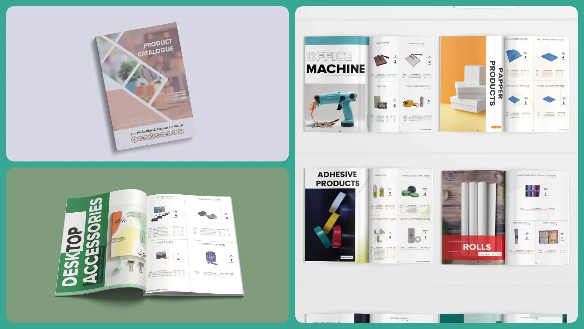Product Catalogue Designing agency uae